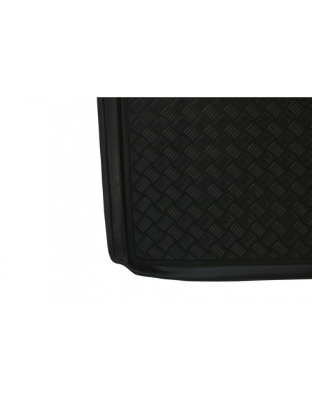 Trunk Mat Nero per VW Passat B8 Variante (14-Up) w/ ruota di scorta full size