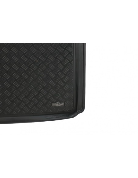 Trunk Mat Nero per VW Passat B8 Variante (14-Up) w/ ruota di scorta full size
