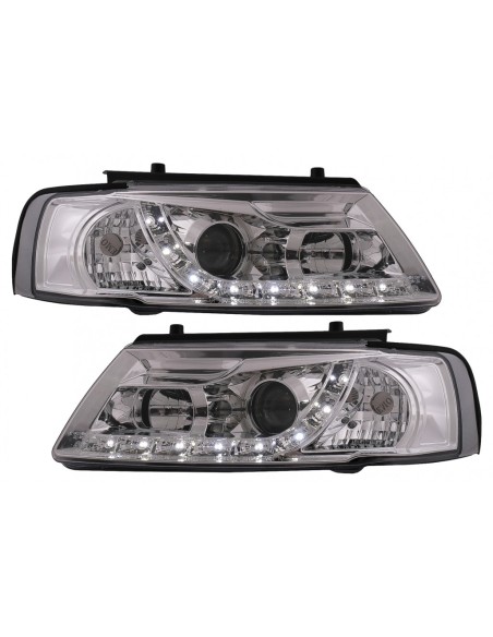 Fari a LED per VW Passat B5 3B (11.1996-08.00) Cromo