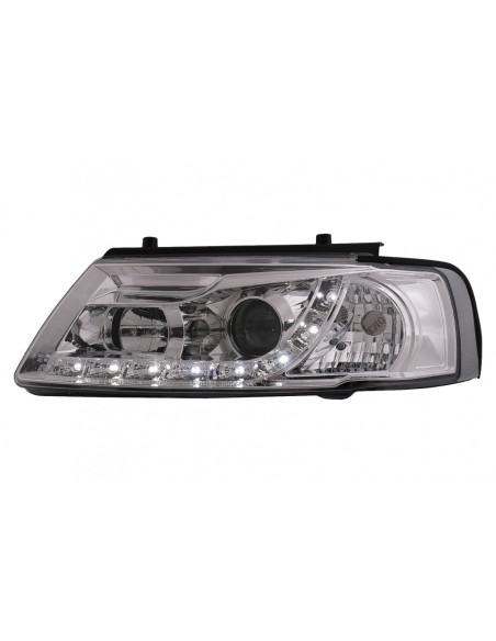 Fari a LED per VW Passat B5 3B (11.1996-08.00) Cromo
