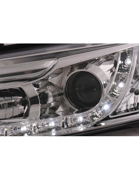 Fari a LED per VW Passat B5 3B (11.1996-08.00) Cromo