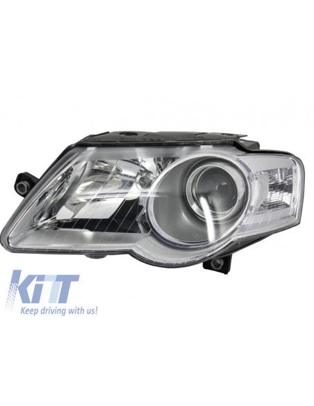 per VW Passat 3C (05-10) Sostituzione lato sinistro faro sfondo cromato 3C0941006