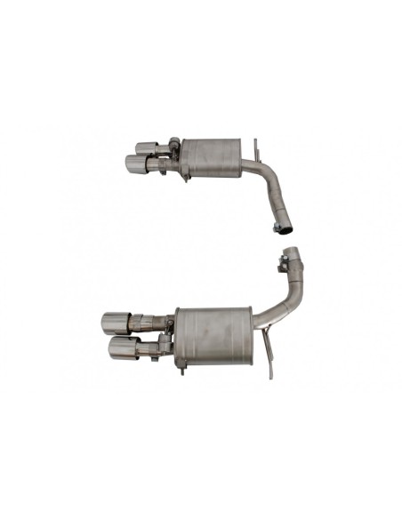 Sistema di scarico completo per VW Passat CC turbo in linea 4 cilindri motore a benzina (2.0 TFSI EA888) w/ Valvetronic