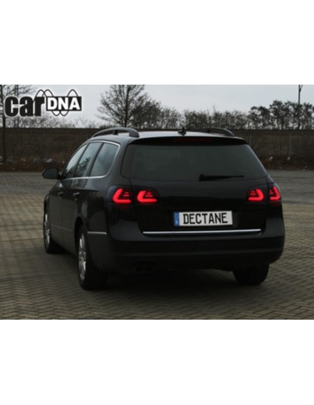 Fanali posteriori a LED per VW Passat 3C B6 Variante (05-10) Nero - Fumo