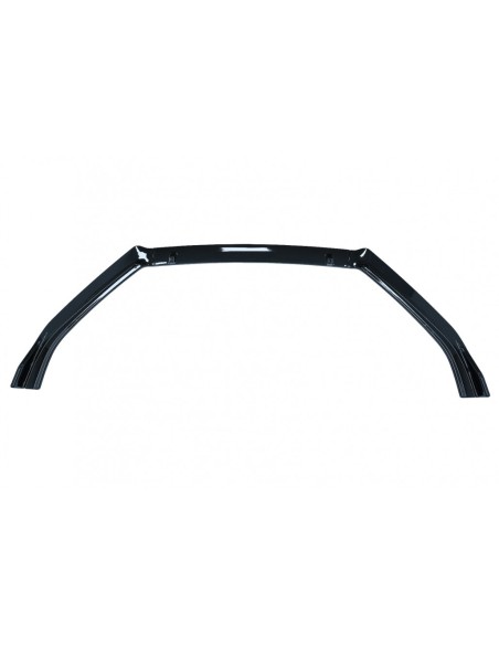 Spoiler di estensione del labbro del paraurti anteriore per VW Polo 6R 6C Facelift (09-17) Piano Black