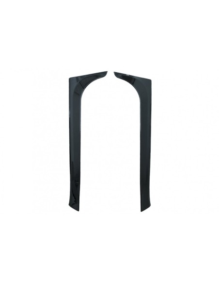 Bagagliaio Lunotto Aletta Spoiler per VW Polo AW MK6 (18-up) Piano Nero