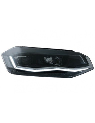 Fari a LED completi per VW Polo AW MK6 (18-) w/ avvio dinamico e luci di svolta sequenziale