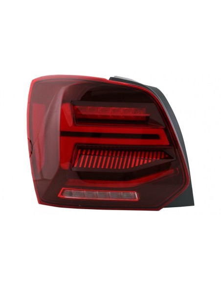 Fanali posteriori Full LED per VW Polo 6R 6C 61 (11-17) Luci di svolta dinamiche sequenziali Vento Look