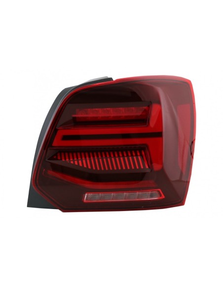 Fanali posteriori Full LED per VW Polo 6R 6C 61 (11-17) Luci di svolta dinamiche sequenziali Vento Look