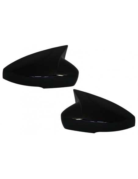 Copri specchietto per VW Polo 6R 6C MK5 (09-17) Su! Hatchback (09.16-19) Piano Nero