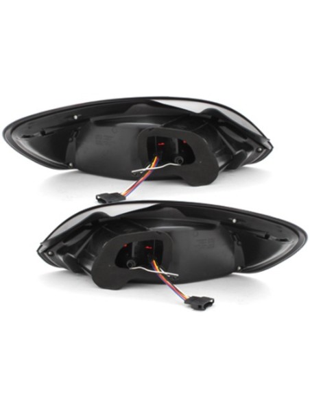 LITEC LED fanali posteriori per VW SCIROCCO III 08-10 rosso-fumo