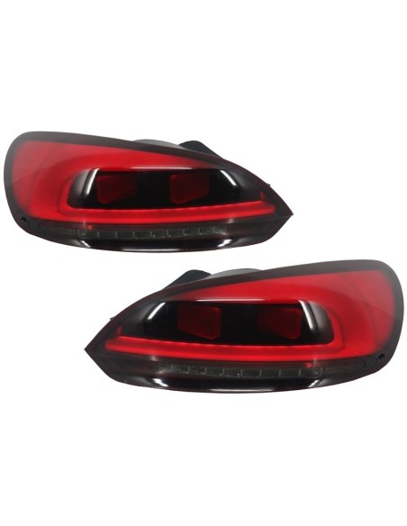 Fanali a LED Bar per VW Scirocco III (08-04.14) Fumo rosso