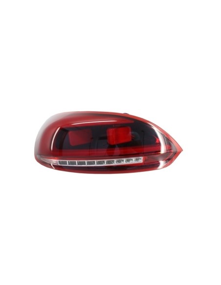 Fanali posteriori a LED per VW Scirocco (08+) Red-Clear