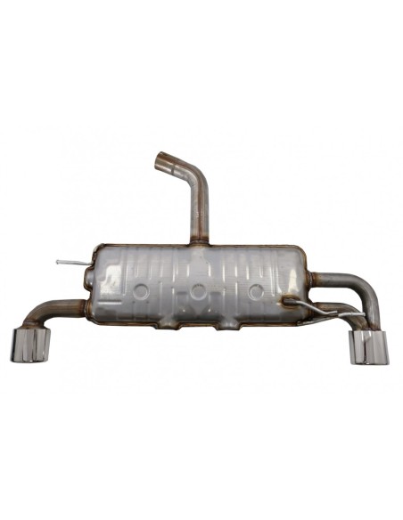 Sistema di scarico Doppia uscita singoli tubi di scarico per VW Scirocco (08-up)Design