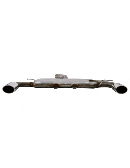 Sistema di scarico Doppia uscita singoli tubi di scarico per VW Scirocco (08-up)Design