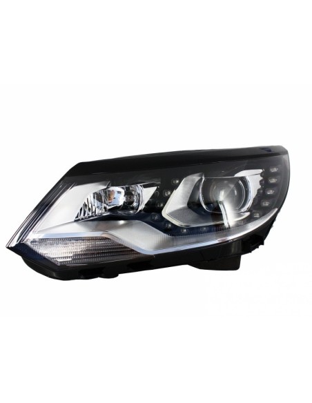 Fari LED DRL per VW Tiguan MK I Facelift (12-15) OEM Xenon Design