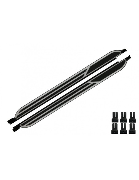 Pedane laterali per VW Tiguan II AD-BW (16-19)