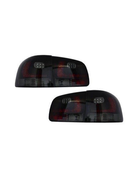 Fanali posteriori a LED per VW Touareg 02 - 10 Black Smoke