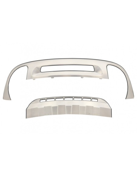 Pattino placca paraurti Off Road per VW Touareg 7P MK2 (10-14) Acciaio inossidabile