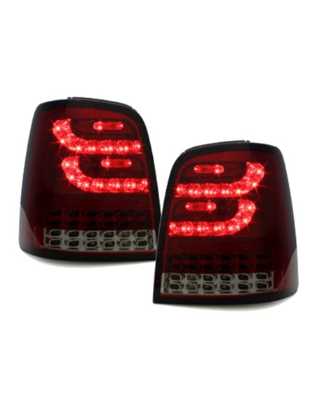 LITEC Full LED luci posteriori per VW Touran I MPV 1T (03-10) Fumo rosso