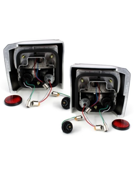 Fanali posteriori a LED per VW T4 90-03 _ nero