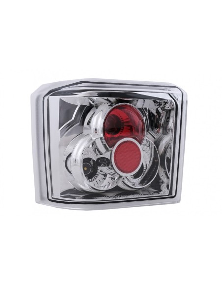 Fanali posteriori per VW T4 Transporter Caravelle Multivan (1990-03.03) Cromo