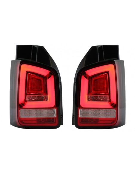 Fanali posteriori Rosso Bianco Full LED per VW Transporter V T5 (03-09)