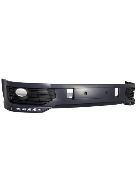 Spoiler paraurti anteriore per VW Transporter Multivan Caravelle T5 T5.1 Facelift (10-15) Sportline LED DRL