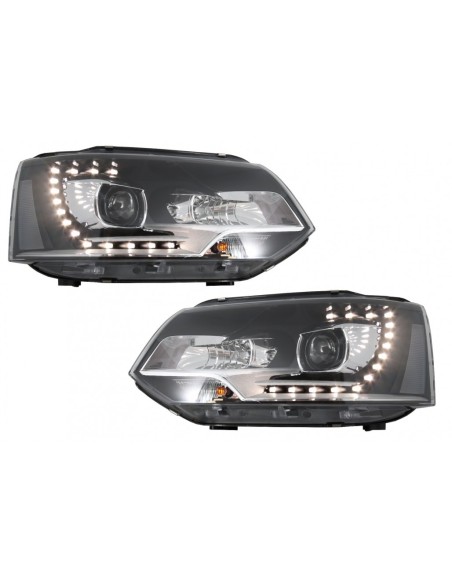 Fari diurni a LED per VW Transporter T5 (10-15) Xenon Look