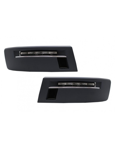 Luce di marcia diurna LED DRL per VW Transporter Multivan Caravelle T5.1 Lifting (10-15)