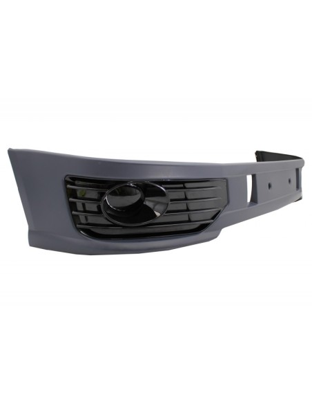 Paraurti anteriore Add-on Spoiler w/ LED DRL per VW Transporter Multivan Caravelle T5 T5.1 Facelift (10-15)