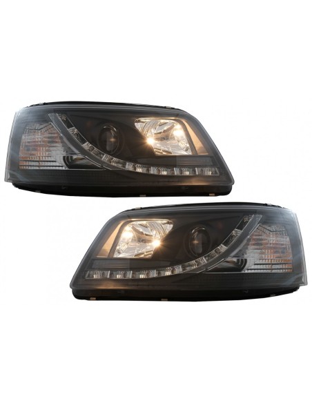 LED DRL luce diurna fari per VW Transporter T5 (04.03-08.09)