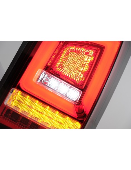 Fanali posteriori Rosso Bianco Full LED per VW Transporter Multivan V T5 Facelift (10-15)
