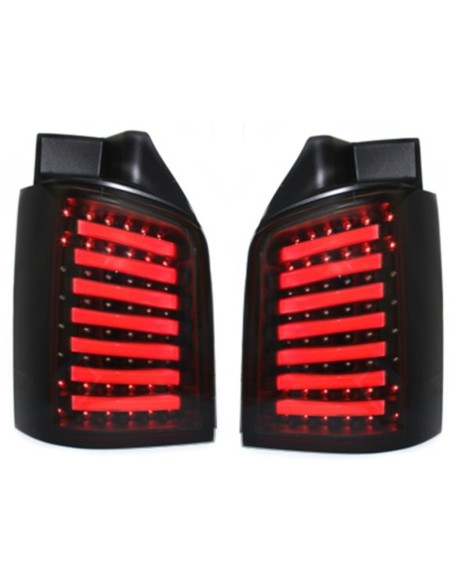 Fanali posteriori a LED per VW T5 (04.03-09) Fumo nero
