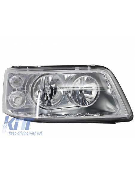per VW Transporter T5 (03-09) Sostituzione lato destro faro sfondo cromato