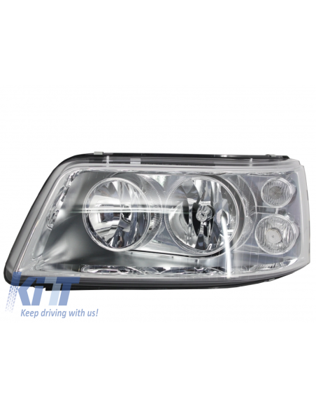 per VW Transporter T5 (03-09) Sostituzione lato sinistro faro sfondo cromato