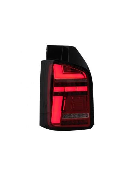 Fanali posteriori a LED completi per VW Transporter T6 (15-) Luce di svolta sequenziale rosso chiaro